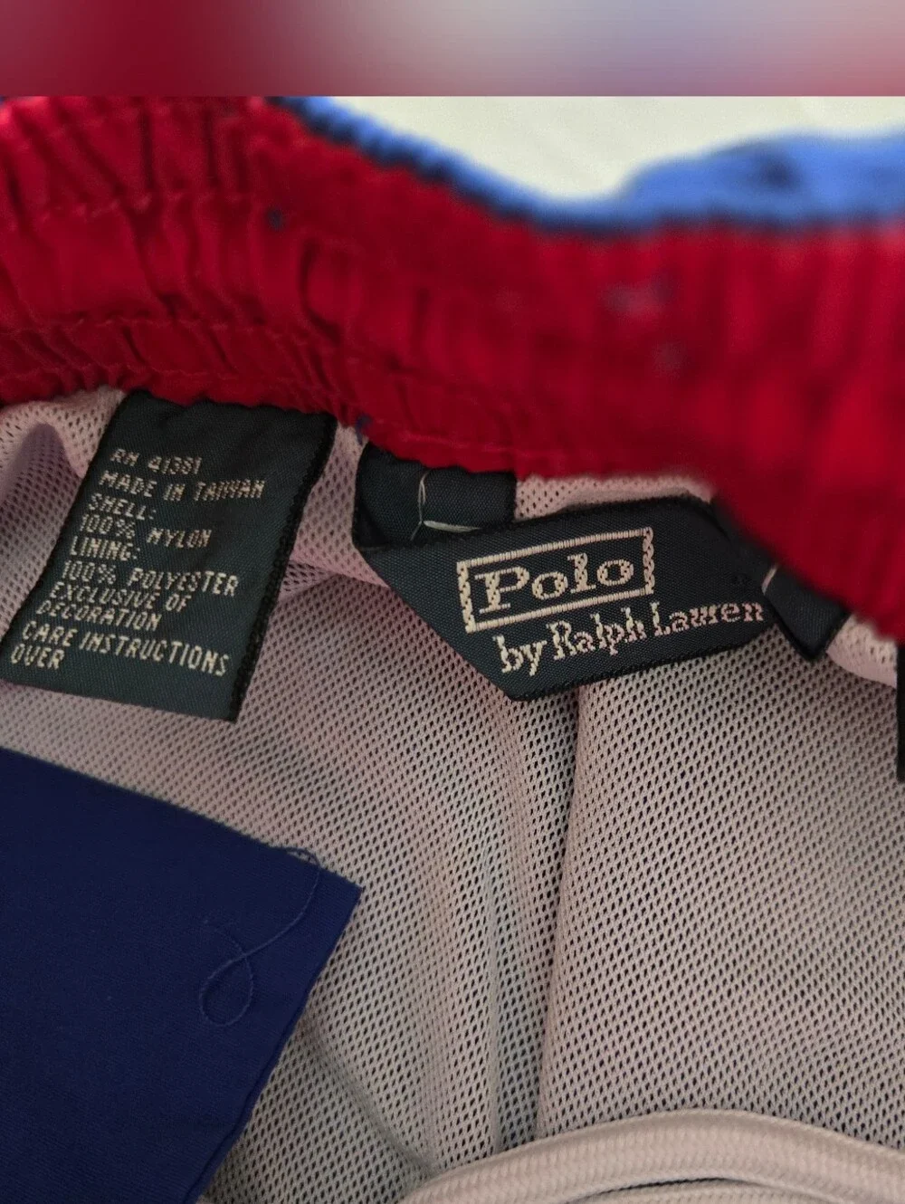 Polo Ralph Lauren Men’s Medium Swim Trunks Shorts Royal Blue